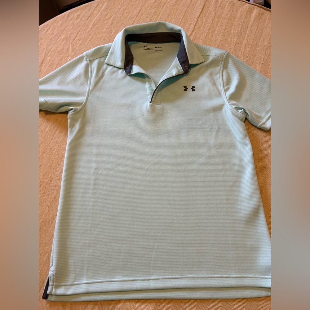 Under Armour Men's Aqua Polo Shirt